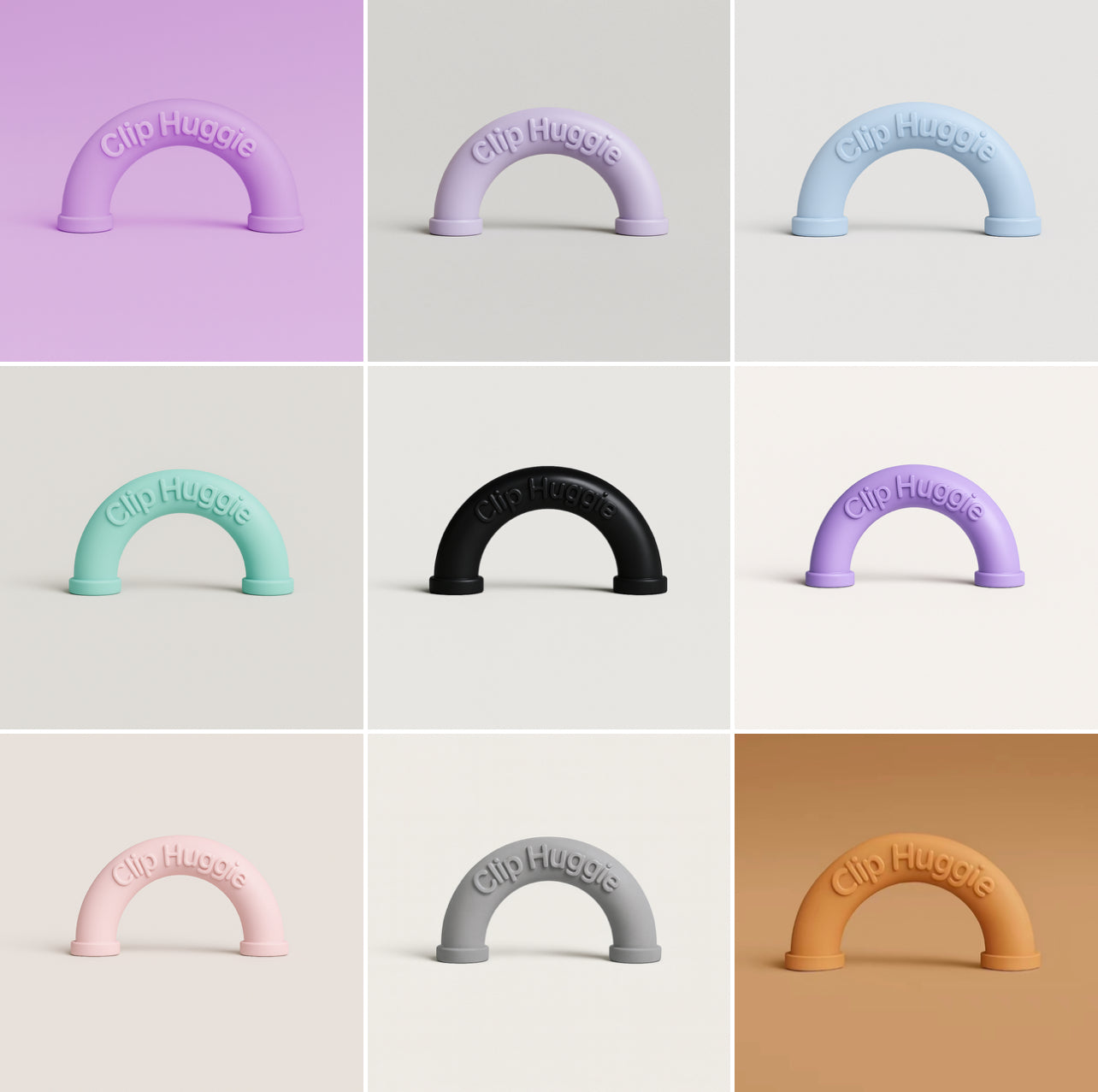 Clip Huggie Keychain Sleeves - Pick 1 + 2 Mystery