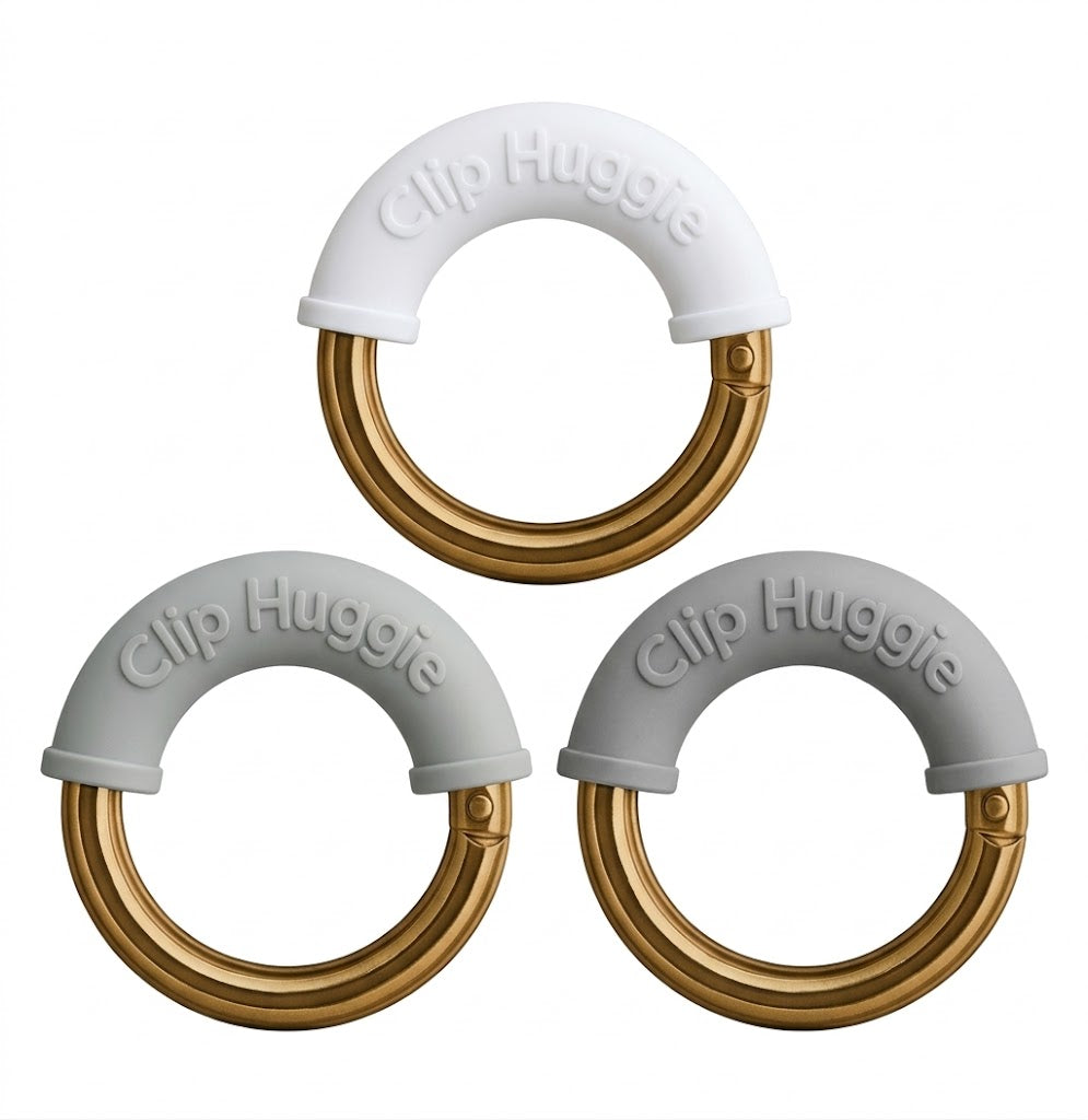 Clip Huggie - Keychain Clasp Protector - 3 Pack
