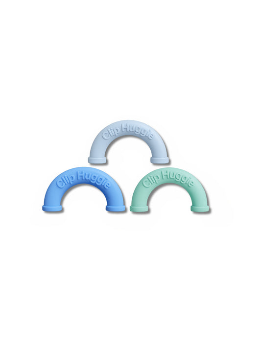 Clip Huggie Keychain Sleeves - 3 pack collection