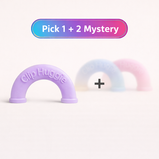 Clip Huggie Keychain Sleeves - Pick 1 + 2 Mystery